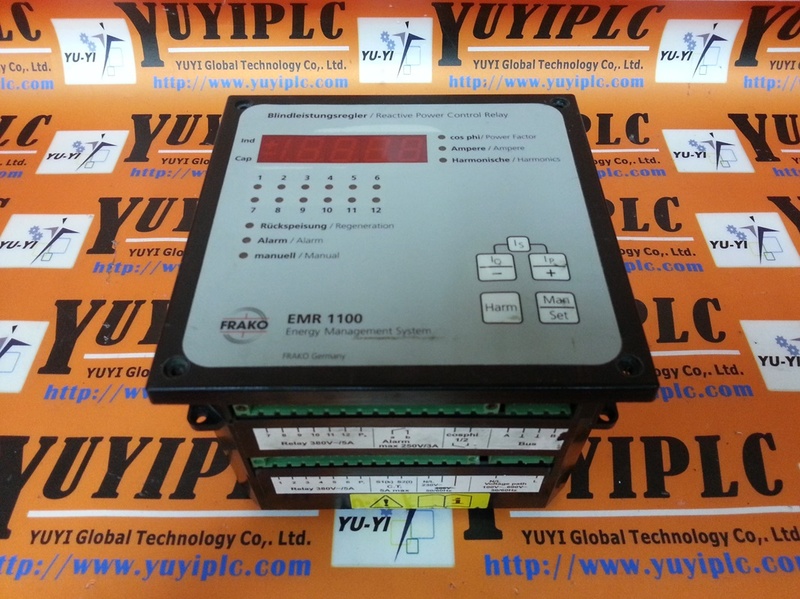 FRAKO EMR 1100 Reactive power control relay 裕益科技自動化設備可程式編碼器PLC分散式控制系統DCS